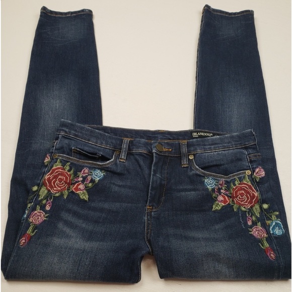 BLANKnyc Floral ripped skinny jeans - Picture 3 of 9